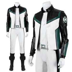 Superman Green Lantern Cosplay Green Lantern Costume Halloween Outfits - Picture 1 of 19