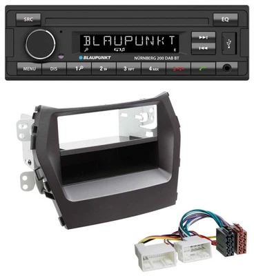 Blaupunkt USB DAB MP3 Bluetooth Autoradio für Hyundai Santa Fe (ab 2012) - Bild 1 von 4