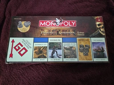 Монополия: Пираты Карибского моря издание трилогии 2007 полная настольная игра - Изображение 1 из 2