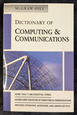 Dictionary of Computing & Communications by McGraw-Hill - BRAND NEW MINT Foto 1 de 4
