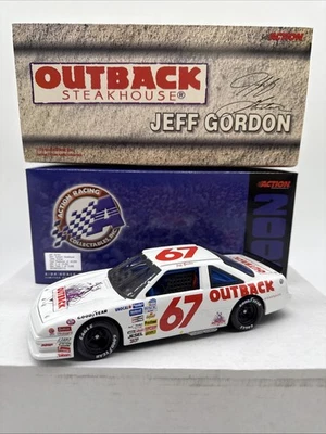 JEFF GORDON #67 1990 PONTIAC ACTION OUTBACK STEAKHOUSE NASCAR ESCALA 1:24 Foto 1 de 4