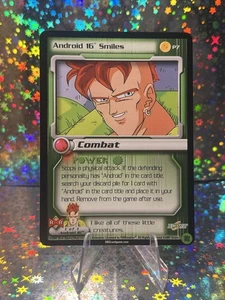 DBZ CCG ANDROID 16 SMILES ANDROIDS SAGA SCORE LIMITED PROMO - Picture 1 of 2