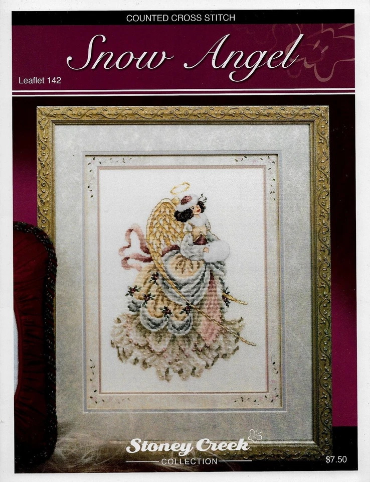 Snow Angel LFT142 by Stoney Creek cross stitch pattern - Image 1 of 1