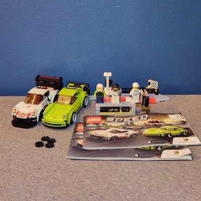 LEGO Speed Champions: Porsche 911 RSR And 911 Turbo 3.0 (75888) Complete! - Image 1 of 4