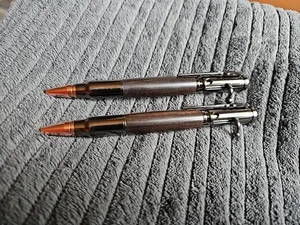 2 Kugelschreiber - Karabiner K98 / Patronen-Optik mit Repetier-Hebel 2 Stück !! - Bild 1 von 11