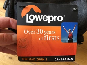 Lowepro TLZ Black Top Load camera case for DSLR/Mirrorless camera BNWT - Picture 1 of 6