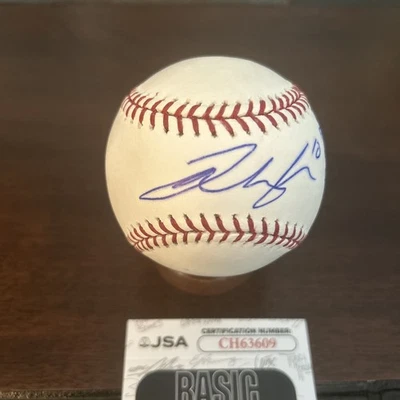 Josh Naylor Signed Baseball   JSA CERT.  2016 Futures Inscribed - Image 1 of 4