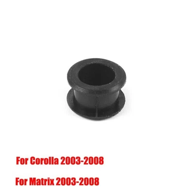 Aftermarket Shift Shifter Cable Bushing for Corolla 0308 Black Plastic - Image 1 of 4