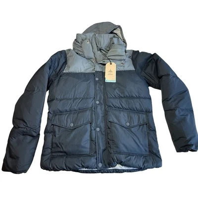 NWT MSRP $270 Prana Timber Trail Down Puffer Jacket Men’s Size Small Blue - Image 1 of 4