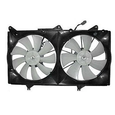 Para 04 05 06 Lexus ES-330 Radiador A/C Condensador Ventilador Conjunto de Motor Foto 1 de 3