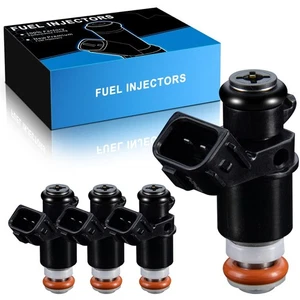 16450PLC003 Civic 1.7L Fuel Injectors - Fit 2001-2005 Models, Set of 4 - Picture 1 of 9