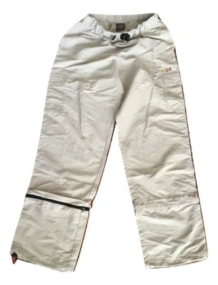 THINK PINK Kinderhose 16 Jahre Cargo Hose Nylon Reißverschluss Vintage - Bild 1 von 4