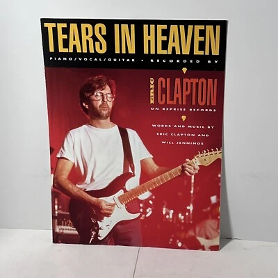 Tears in Heaven Partituras Piano Guitarra Vocal Eric Clapton Foto 1 de 2
