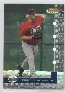2005 Bowman's Best Errol Simonitsch #53 Rookie RC
