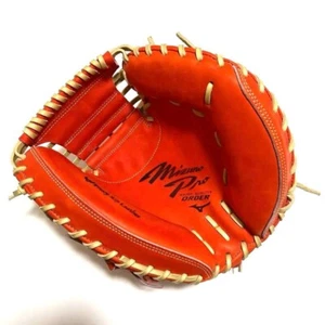 Mizuno Professional Hard Catcher'S Mitt Order 1 / 12 [Unused] New, Custom Order - Picture 1 of 12