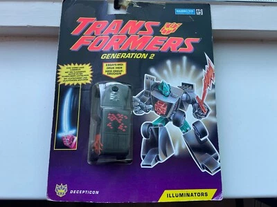 Transformers G2 1994 Laser Rods Illuminators FIREBALL mint MOSC hasbro - Image 1 of 4