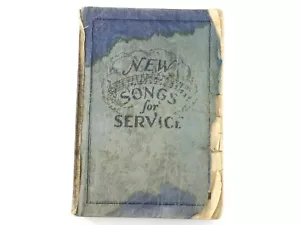 Song Book NEW SONGS FOR SERVICE Hymnal Rodeheaver 1929 Church Sunday School - Picture 1 of 10