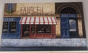 FARBCEH Restaurant Painting by Shafner - Reproduction - Picture 1 of 1