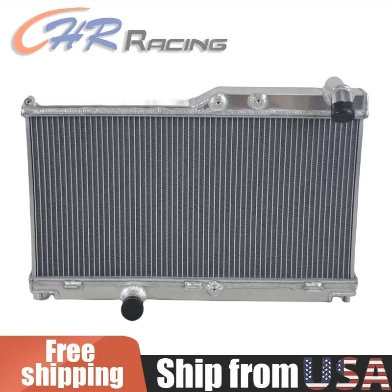 Radiador de aluminio para 1992 1993 1994 1995 Mazda RX-7 FD3S RE13B 1.3 Turbo MT Foto 1 de 4