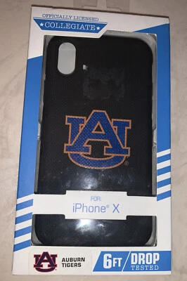FUNDA COLEGIATA CASTAÑO ROJIZO TIGRES GUERRA ÁGUILA PARA IPHONE X FUNDA DE UNA PIEZA NUEVA Foto 1 de 3