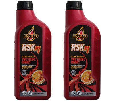 EXCED OLIO PER MISCELA DA COMPETIZIONE MOTO KART 2T SINTETICO RICINATO - 2 LT LITRI