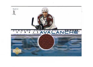 2001-02 Upper Deck Game Jerseys Series 2 Joe Sakic #FJ-JS - Picture 1 of 2