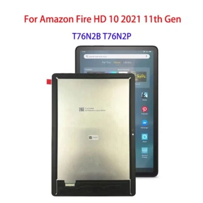 For Amazon Fire HD 10 2021 11th Gen T76N2B T76N2P LCD Display Screen Digitizer - Image 1 of 4