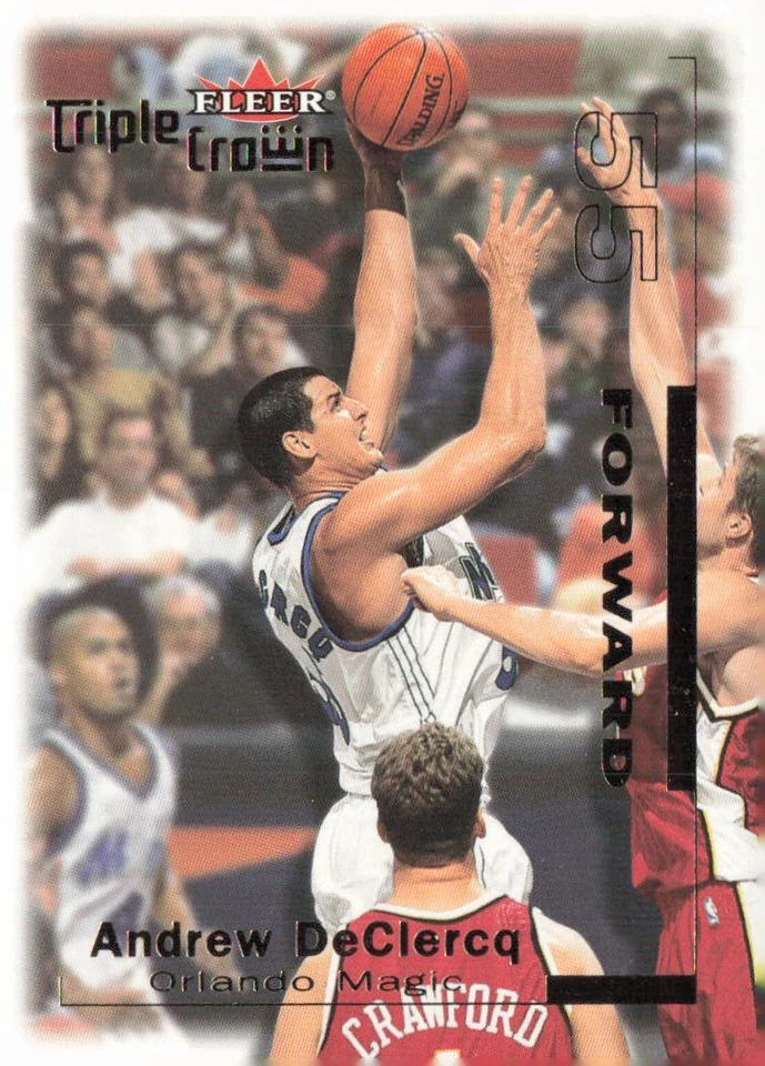 2000-01 Fleer Triple Crown #147 Andrew DeClercq - Image 1 of 2