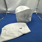 2 Chef Hat White Fashion Brand Fits 22 Inch With Elastic  Stretch To 24 Inch Nip