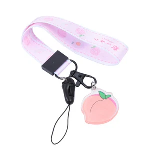 2 Pcs Schlüsselanhänger-Lanyard -Handschlaufe Abzeichen-Umhängeband - Zdjęcie 1 z 12