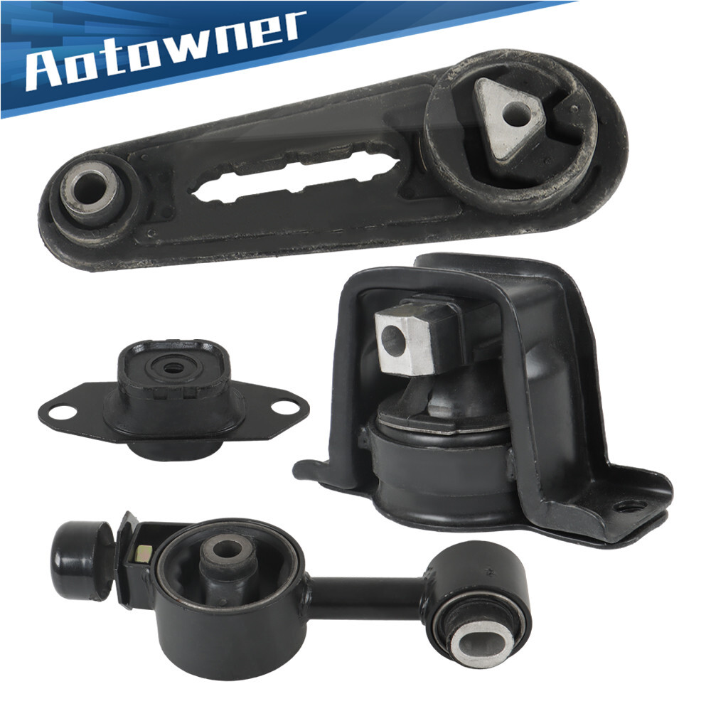 Motor Mount Kit 4-Piece Engine For Nissan Versa & Cube - Replacement ...