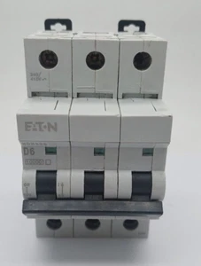 Interruptor MEMSHIELD 2 N14928 MDH306 6 amperios tipo D triple polo MCB BILL 6 AMPERIOS - Imagen 1 de 7