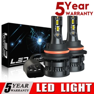 For Chevrolet Caprice 1991-1996 6000K 2X Front LED Headlight Bulbs High-Low Beam - Picture 1 of 16