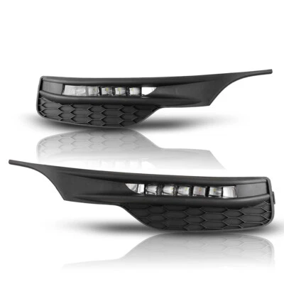 Fit 2016 2017 Honda Accord Sedan 4Dr luzes de neblina LED lâmpadas de para-choque + fiação + interruptor - Imagem 1 de 4