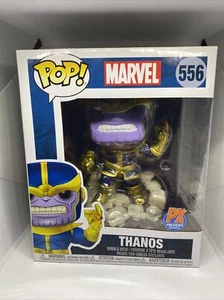 Funko Pop! Thanos #556 Marvel Avengers Heroes  (Metallic) (6 inch) Figure JUNE - Picture 1 of 6