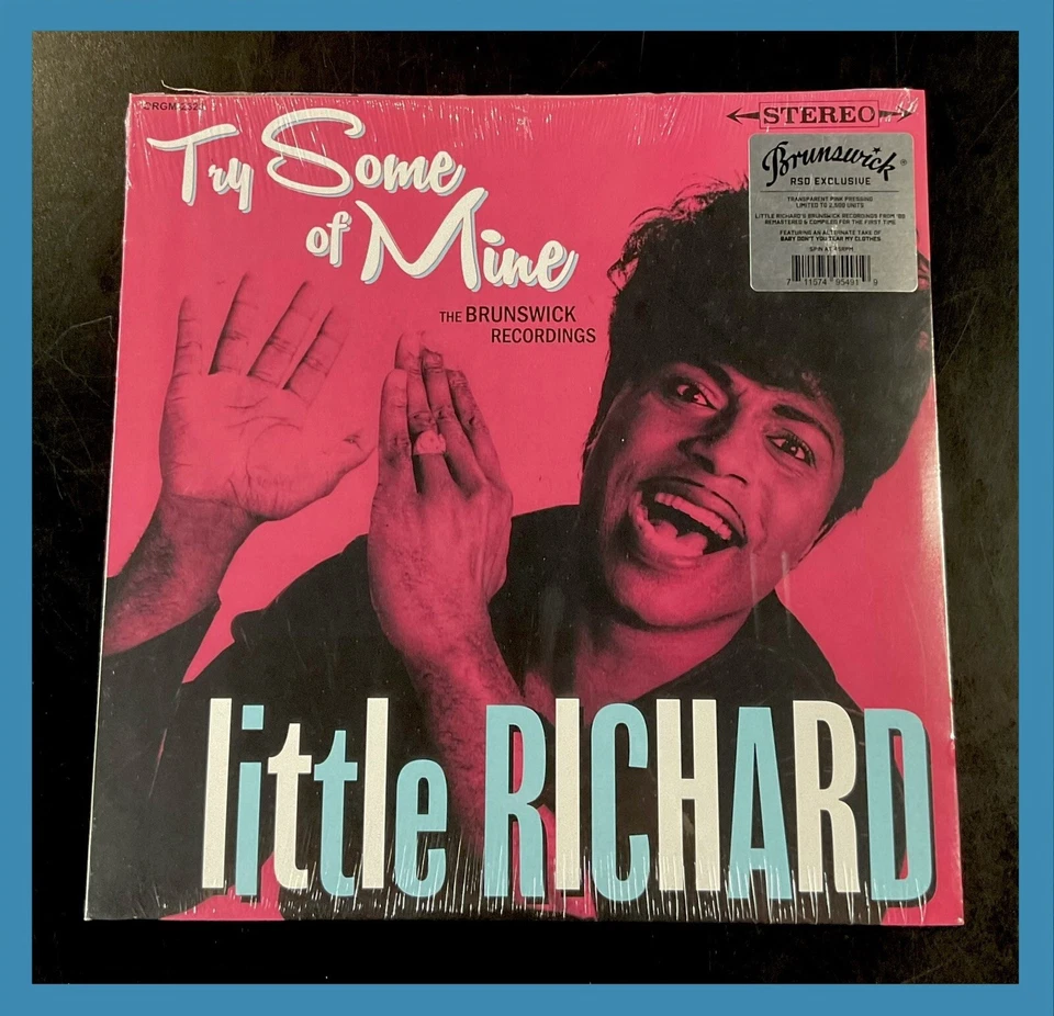 Little Richard – Try Some Of Mine: The Brunswick Recordings LP On Pink Vinyl RSD - Image 1 of 1