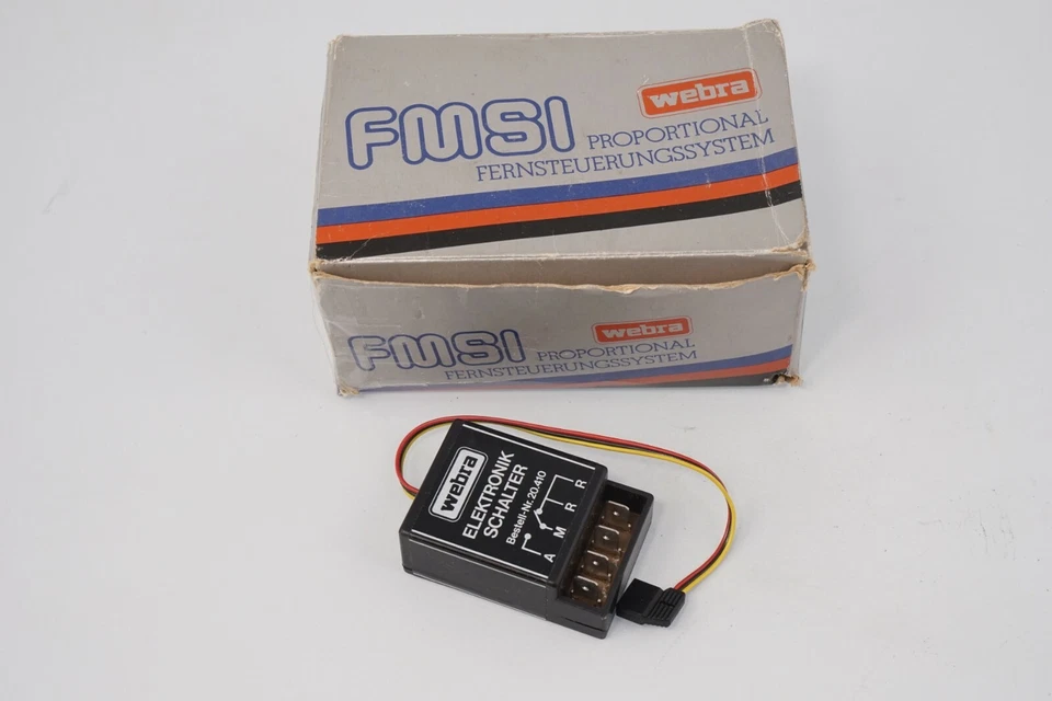 Webra 20.410 Elektronischer Vintage Umleiter Modellbau - Bild 1 von 1