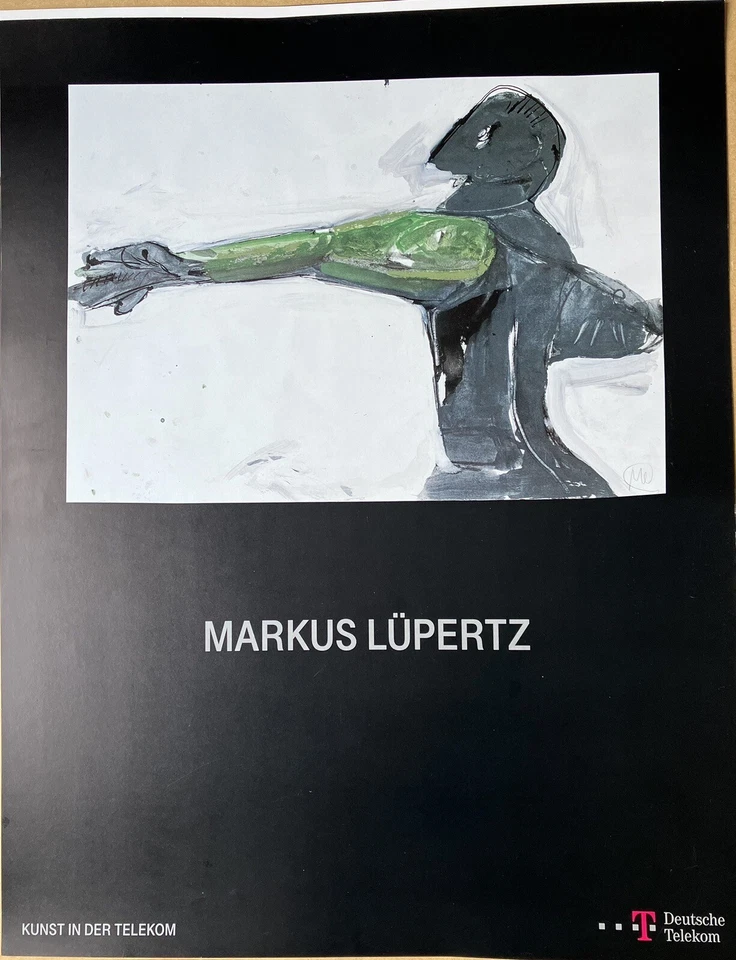Markus Lüpertz Poster Kunst in der Telekom 1995 - Bild 1 von 1