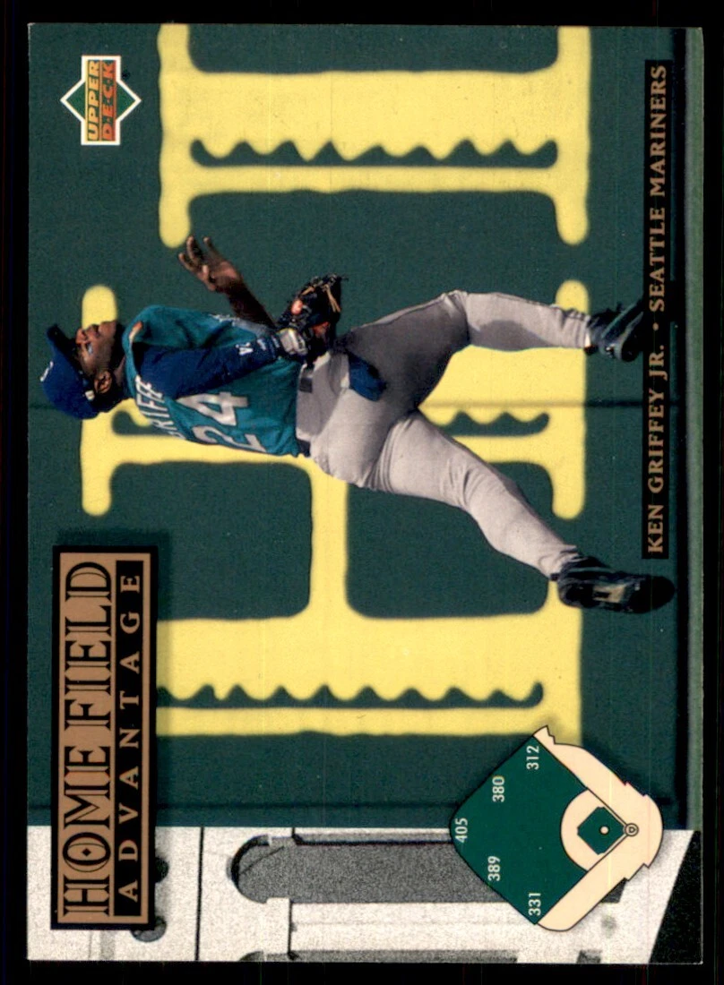 1994 Fleer Extra Bases Game Breakers Ken Griffey Jr. Seattle Mariners #14