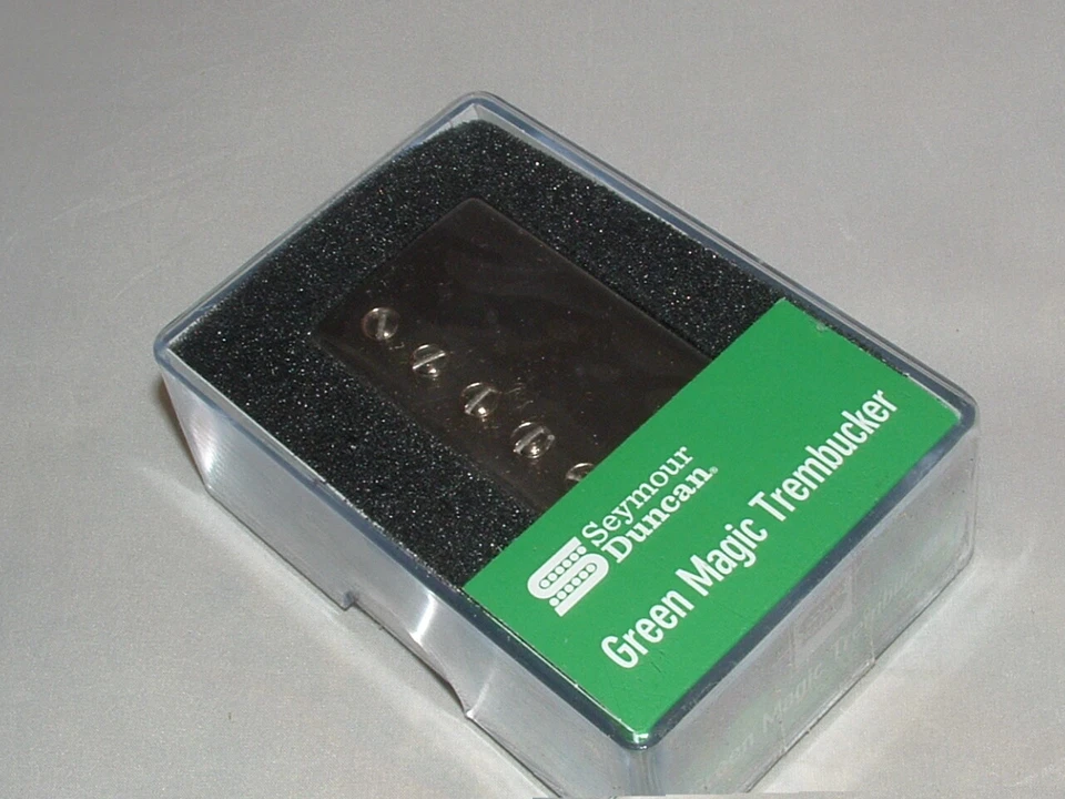 Seymour Duncan Green Magic Trembucker Bridge NÍQUEL Nuevo con Garantía Foto 1 de 1