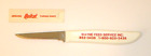 Vintage NOS Wayne Feed Service Seed Corn Fixed Blade Paring Knife New Old Stock
