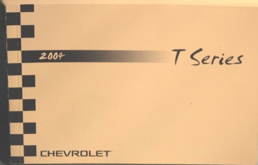 Chevrolet T-Series T8500 2004 camioneta manual del operador guía del usuario Foto 1 de 1
