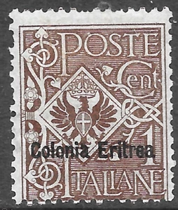 1903🔥ITALIA ERITREA SC#19🔥 MLH OG 🔥VF - Imagen 1 de 2