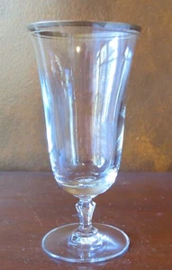 Mikasa Wheaton Goldrand 6 3/4" Eisteebecher mit Fuß - Bild 1 von 4