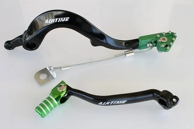 NUEVO PEDAL DE FRENO TRASERO FORJADO CNC Y PALANCA DE CAMBIOS KAWASAKI KX250 KX250F 2021-2025 G35 Foto 1 de 3