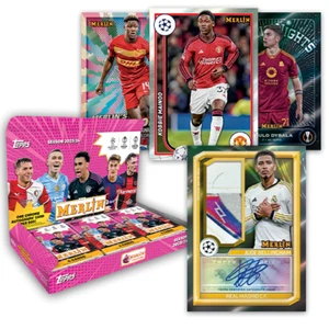 2023/24 Topps Merlin Chrome UCC - Insert/ Refractor/ Aqua Prism/ Parallel - Bild 1 von 19