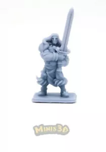 Classic Barbarian - HQ - RETROCRUSADE F. Schizzo - Minis3D - Imagen 1 de 8