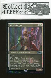 Militia Bugler FNM Promo Foil Rare Core 2019 Near Mint - Picture 1 of 2