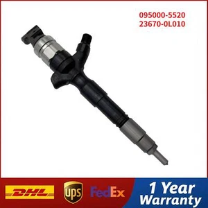 Diesel Fuel Injector 095000-5520 23670-0L010 For Toyota HILUX Hiace VIGO 2KD - Picture 1 of 10