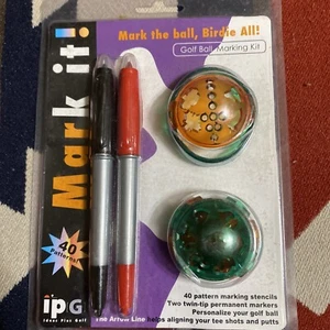New Improve Your Golf Game! Mark It! Mark the Ball, Birdie All! by IPG NIB - Picture 1 of 2